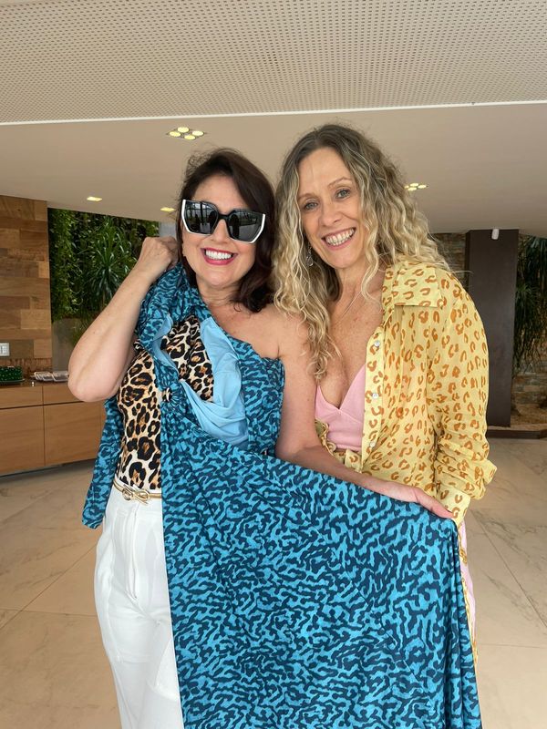 Renata Rasseli e Ana Claudia das Onças 