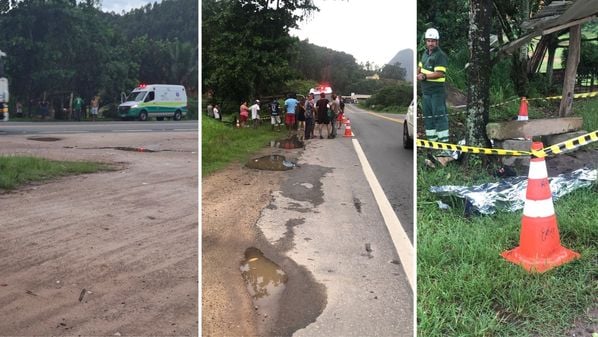 A dupla estava em um ponto de ônibus, atingido pela descarga elétrica na tarde desta terça-feira (3); vítimas morreram no local