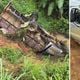 Imagem - Caminhão roubado por encapuzados em Governador Lindenberg é achado tombado