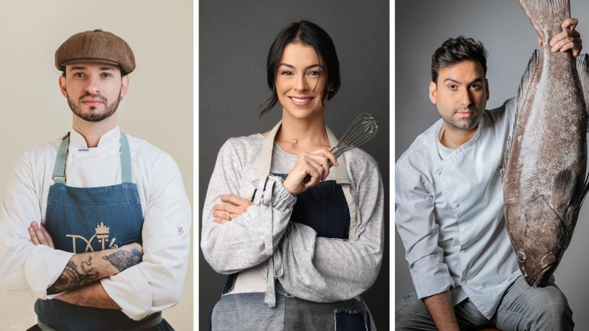 Chefs Gabriel Bordoni, Ariela Brasil e Hugo Grassi participam de festival em São Mateus 