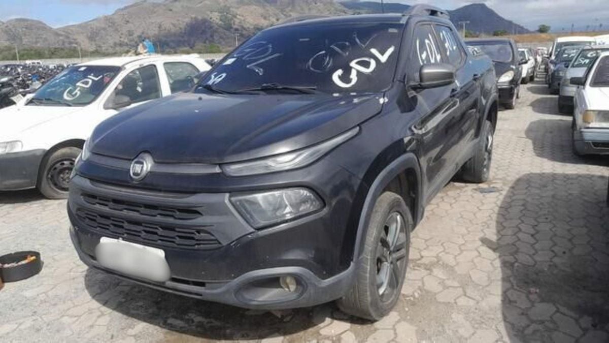 Leilão Detran-ES: Fiat Toro por Divulgação Detran-ES