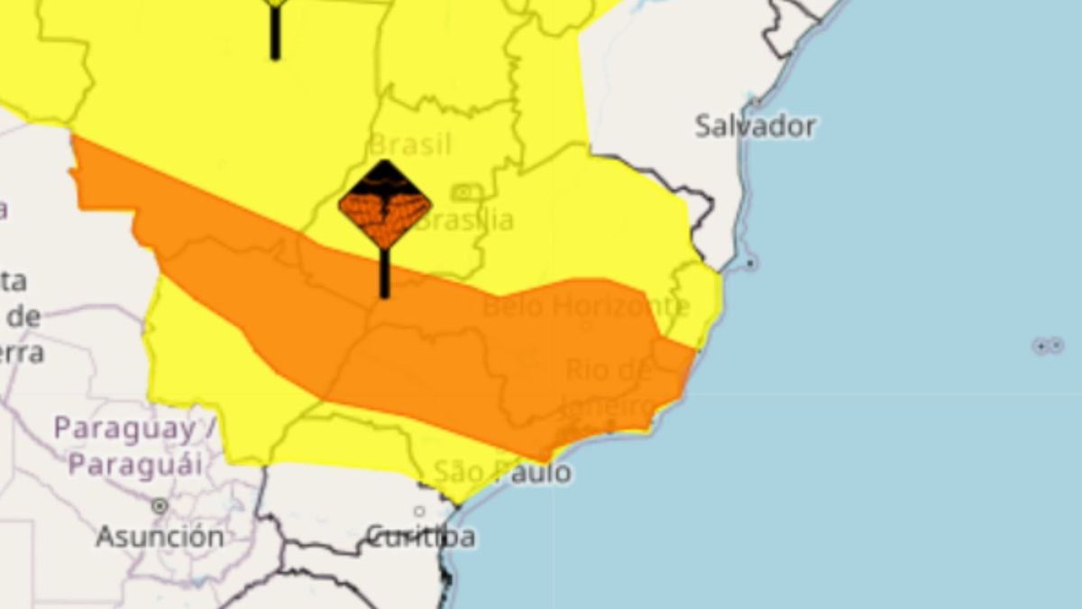 Todo o Espírito Santo está sob alerta de chuvas intensas nesta terça-feira (3)