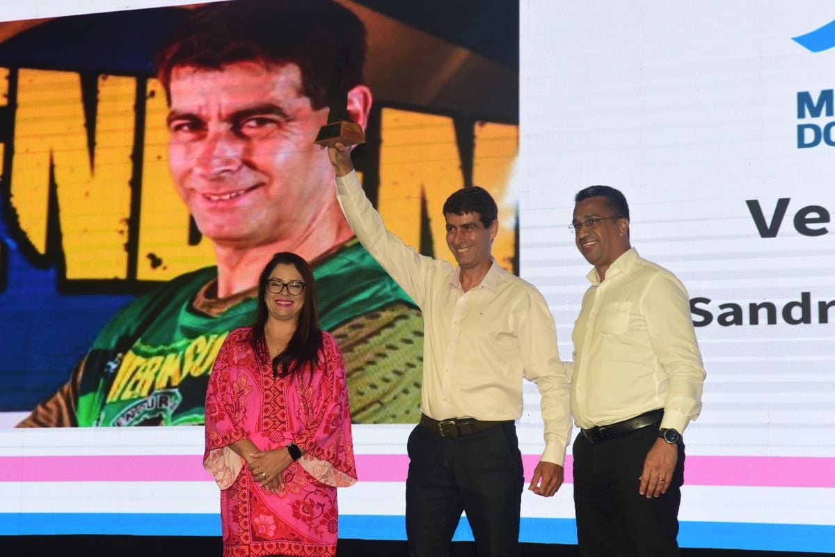 Premiação dos Melhores de 2024 do esporte capixaba, no salão de eventos do Clube Alvares Cabral, Vitória. por Carlos Alberto Silva