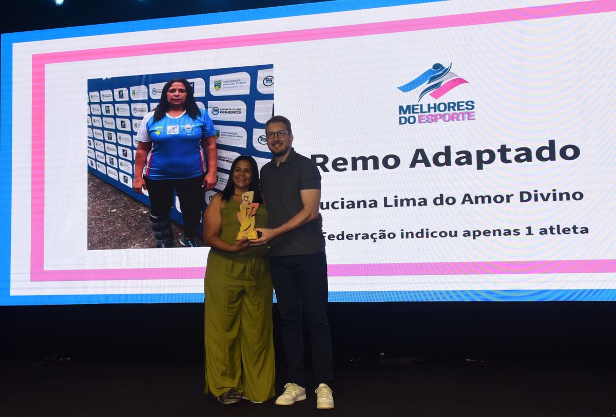 Premiação dos Melhores de 2024 do esporte capixaba, no salão de eventos do Clube Alvares Cabral, Vitória. por Carlos Alberto Silva