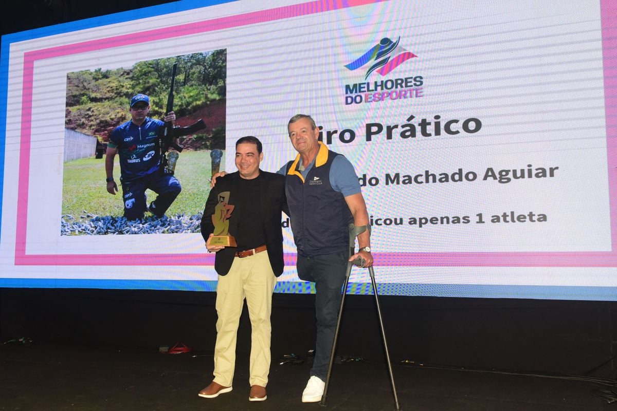 Premiação dos Melhores de 2024 do esporte capixaba, no salão de eventos do Clube Alvares Cabral, Vitória. por Carlos Alberto Silva