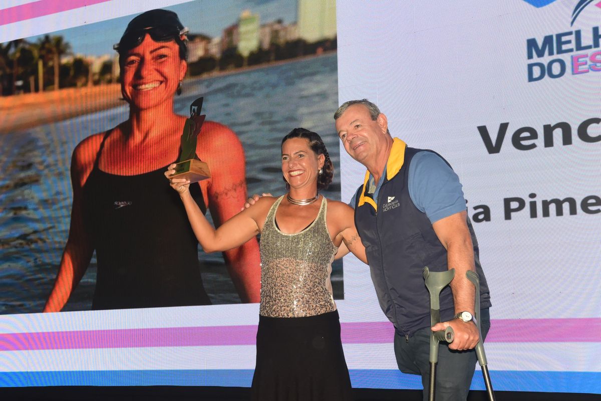 Premiação dos Melhores de 2024 do esporte capixaba, no salão de eventos do Clube Alvares Cabral, Vitória. por Carlos Alberto Silva