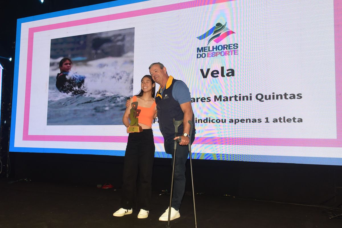 Premiação dos Melhores de 2024 do esporte capixaba, no salão de eventos do Clube Alvares Cabral, Vitória. por Carlos Alberto Silva