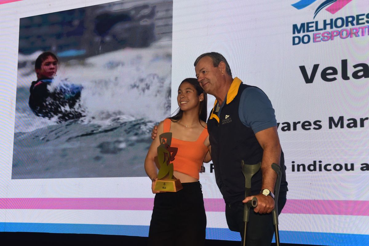 Premiação dos Melhores de 2024 do esporte capixaba, no salão de eventos do Clube Alvares Cabral, Vitória. por Carlos Alberto Silva