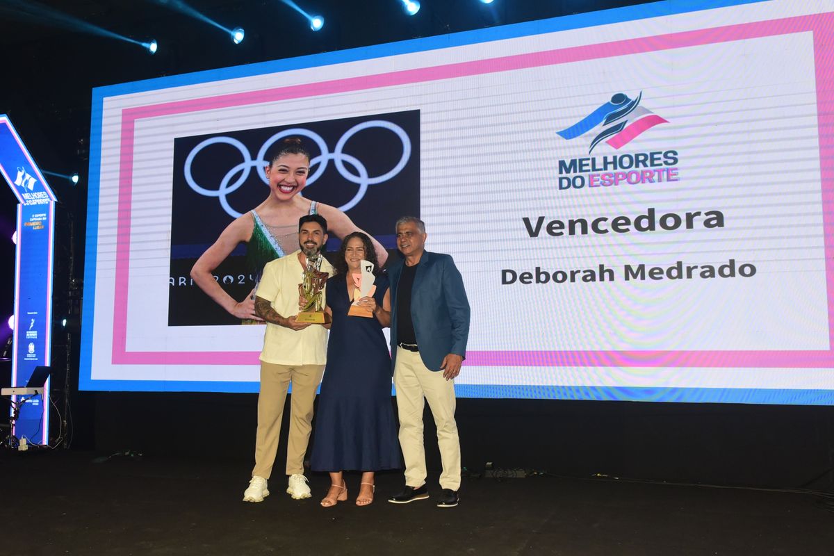 Premiação dos Melhores de 2024 do esporte capixaba, no salão de eventos do Clube Alvares Cabral, Vitória. por Carlos Alberto Silva