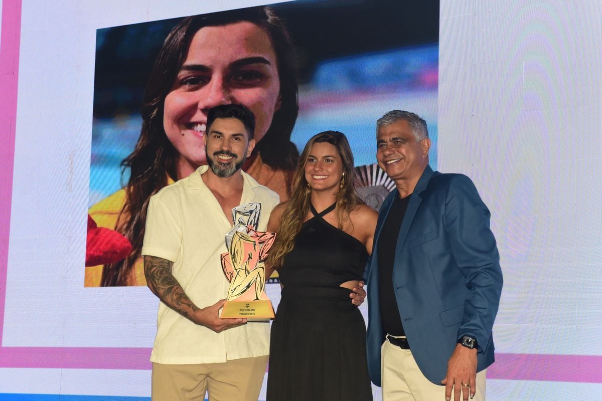 Premiação dos Melhores de 2024 do esporte capixaba, no salão de eventos do Clube Alvares Cabral, Vitória. por Carlos Alberto Silva