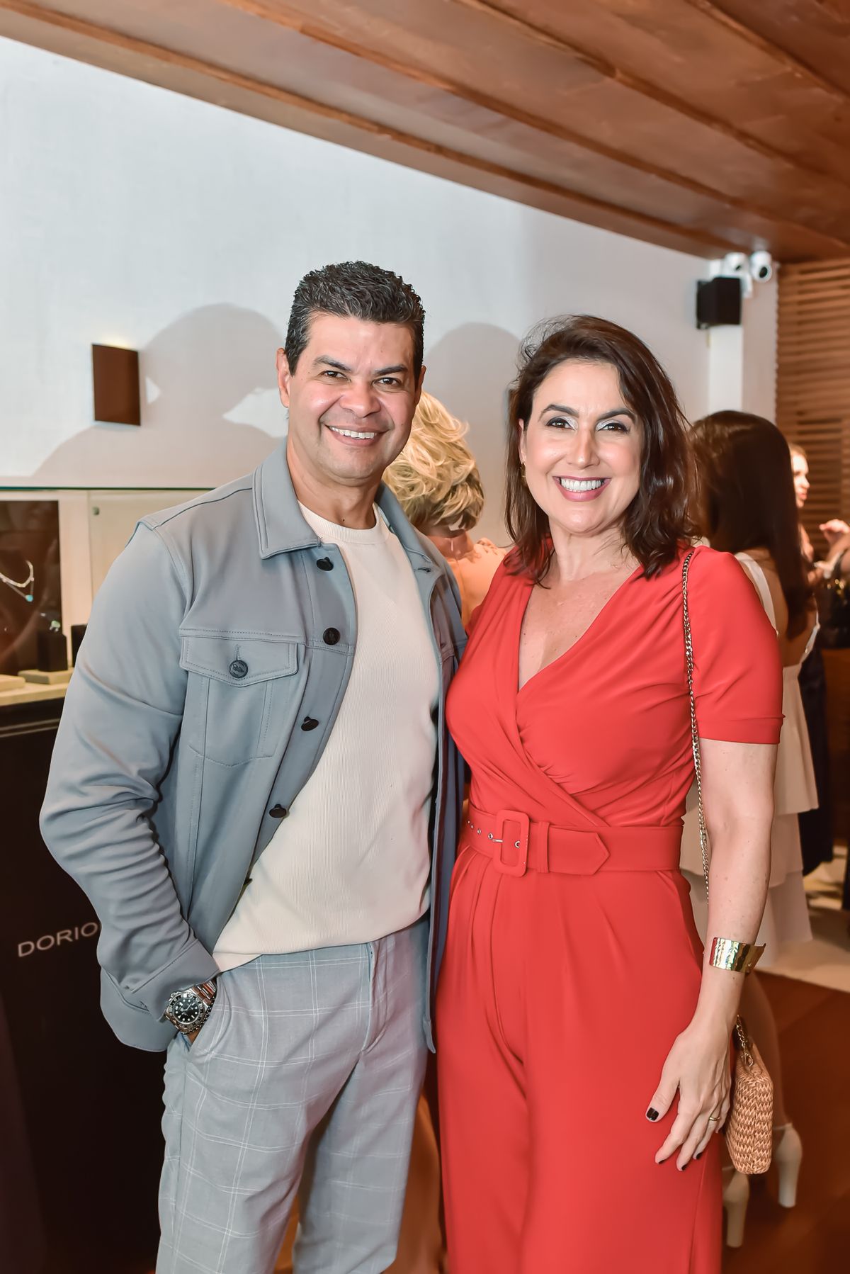 Dorion Soares e Renata Rasseli