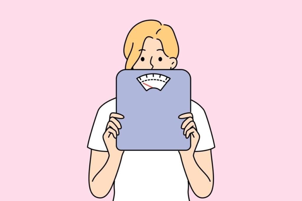 Dietas restritivas podem causar o efeito sanfona (Imagem: Vectorium | Shutterstock)