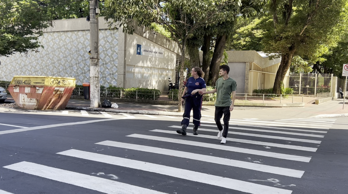 Em conversa com A Gazeta, Sandra contou como foi o acidente no Parque Moscoso