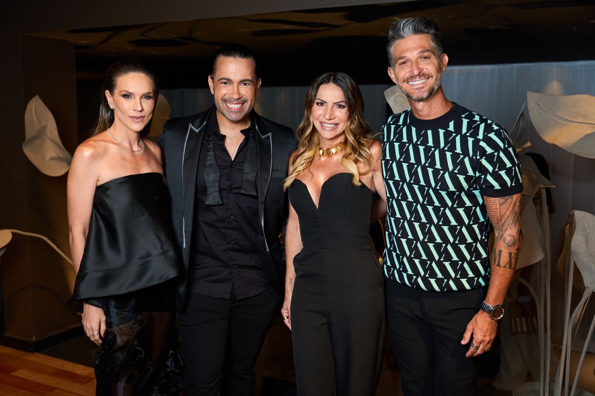   Renata Cani, Kaiky Plaster, Giovanna Rosa e André Rosa            