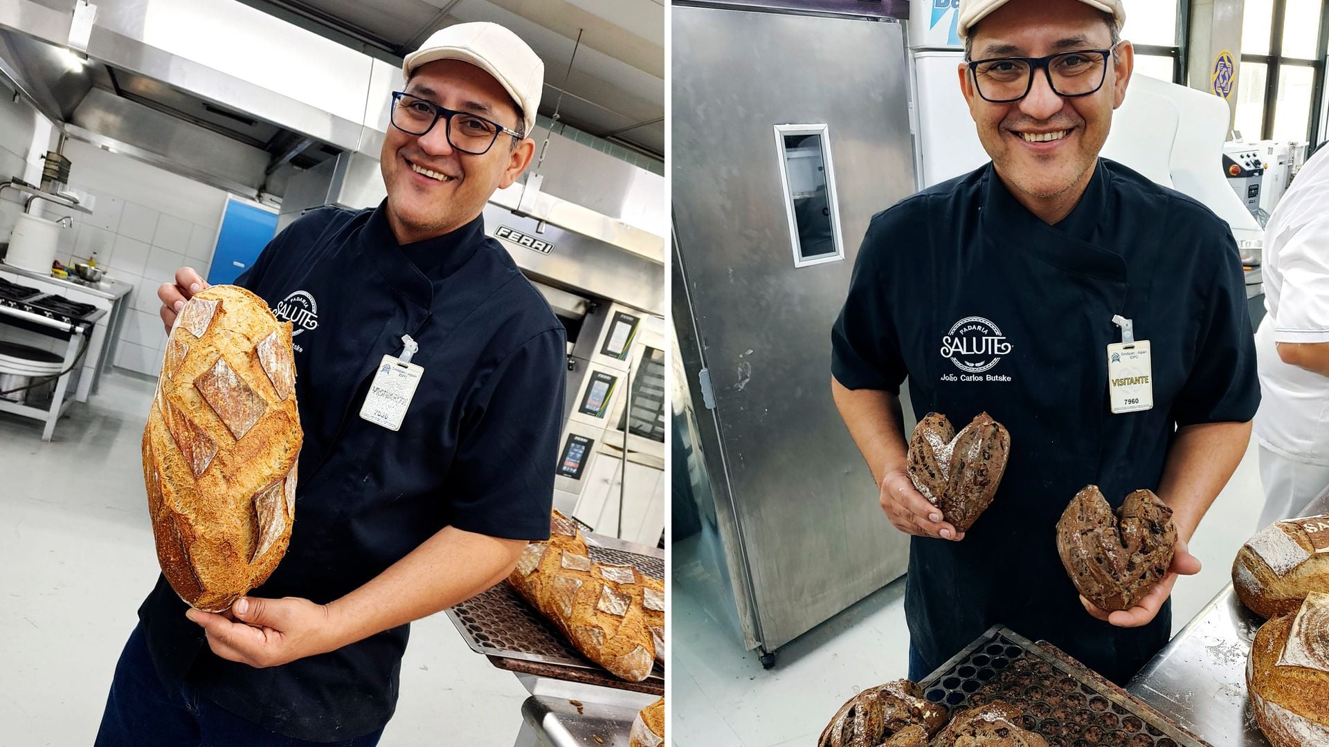 João Carlos Butske da Silva, padeiro de Nova Venécia, Noroeste do Espírito Santo, premiado internacionalmente