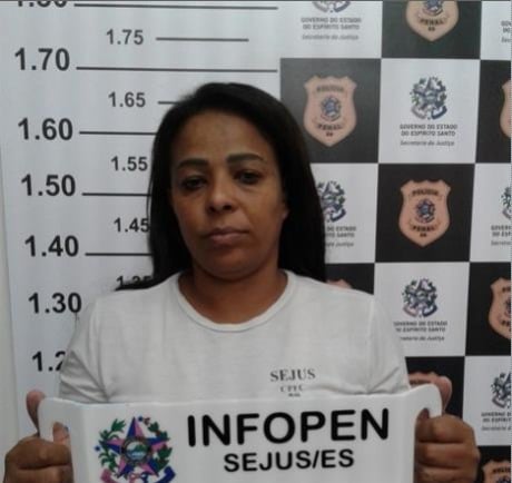 Josiane Pereira Ramos (mãe de Alesandro) se encontra presa por Divulgação | Polícia Civil