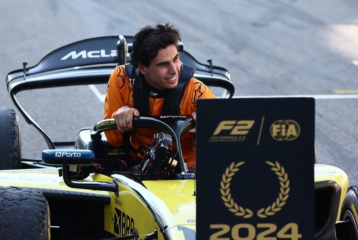 Gabriel Bortoleto se sagrou campeão da F2 e disputará a F1 em 2025 pela Sauber