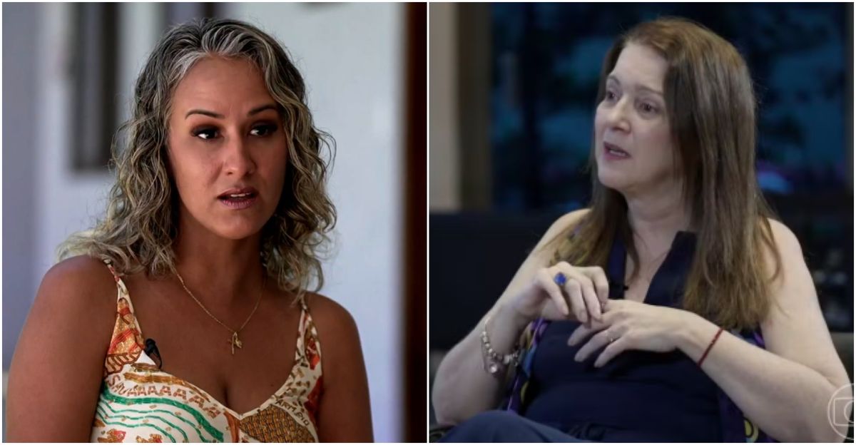 Aline Rizzo (esquerda) e Eluciana Cardoso (direita) deram entrevista à TV Gazeta