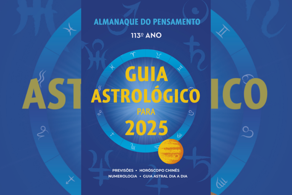 &#8216;Almanaque do pensamento 2025&#8217; traz tudo que os leitores precisam saber sobre o próximo ano (Imagem: Reprodução digital | Divulgação)