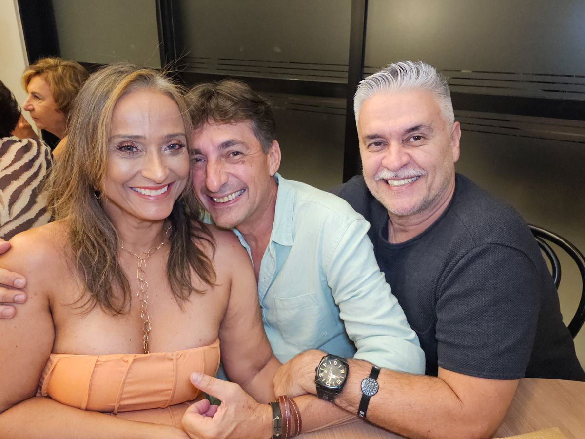 Marcela Victorino, Fabrício Prata e Nelson Monteiro
