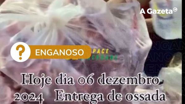 Postagem engana ao relacionar doação de ossos ao governo Lula (PT). Vídeo de pessoas esperando para receber o alimento é real, mas ação é promovida por pessoa sem relação com a gestão federal. Responsável diz que organiza o gesto desde 2010.