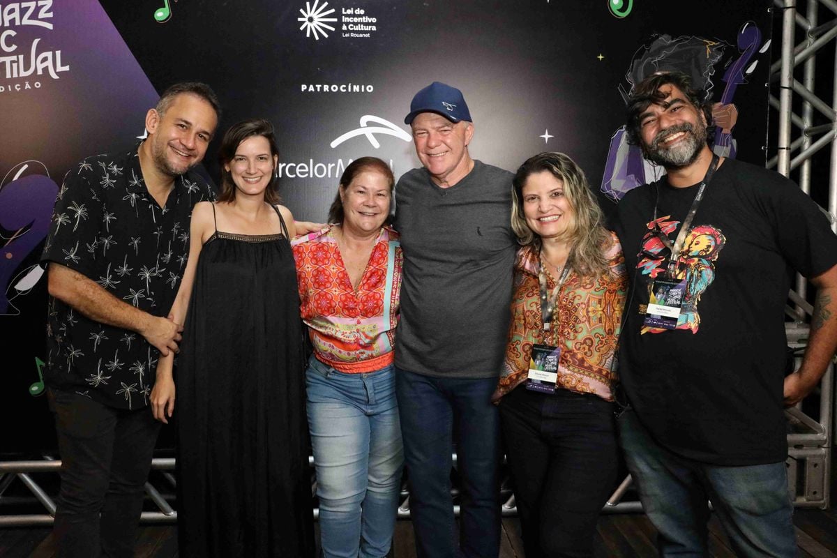 Fabricio Noronha, Carla Freire, Virginia e Renato Casagrande, Simone Marçal e Daniel Morelo