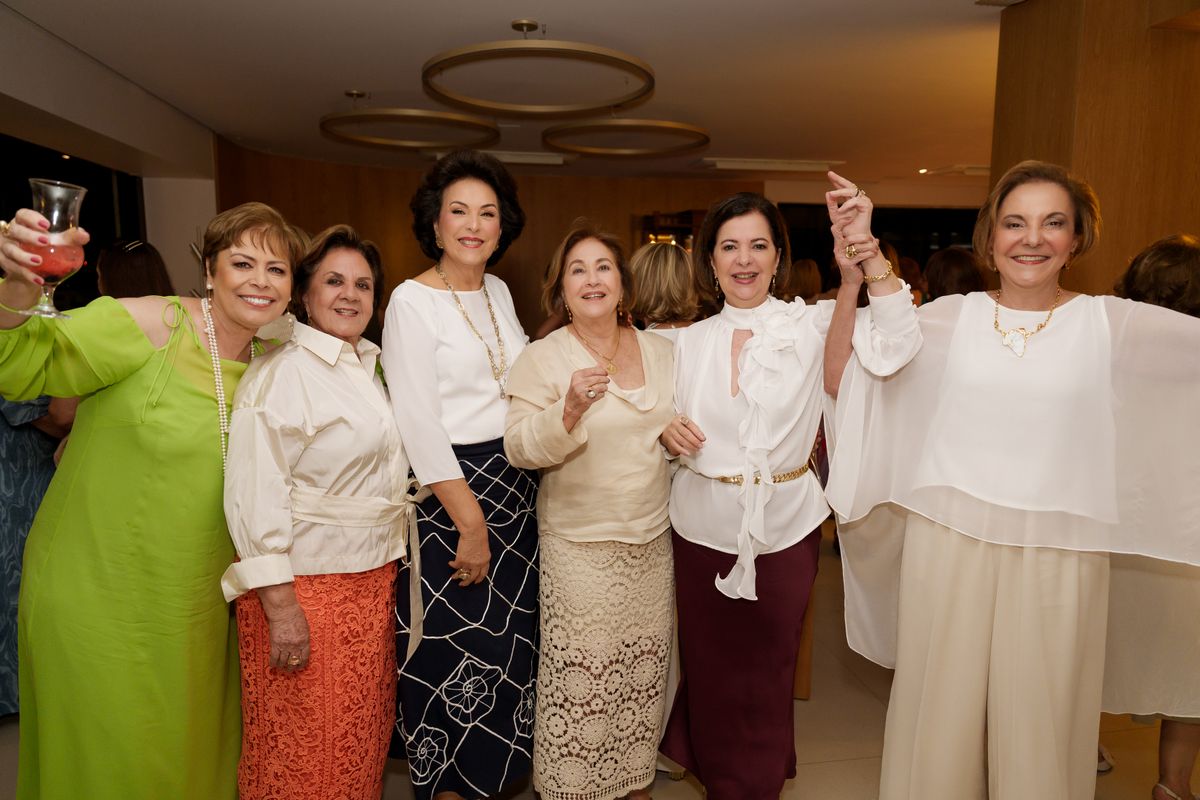 Sonia Abelha, Orlandina Almeida, Dalva Carone, Gracinha Sarkis e Martha Paiva
