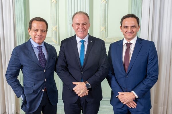 João Doria, Renato Casagrande e Thiago Santos