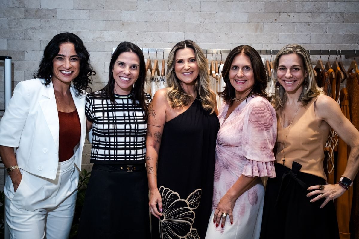 Samia Sassine, Vanessa Menim, Renata Pimentel, Katia Laranja, Aline Eisenlohr 