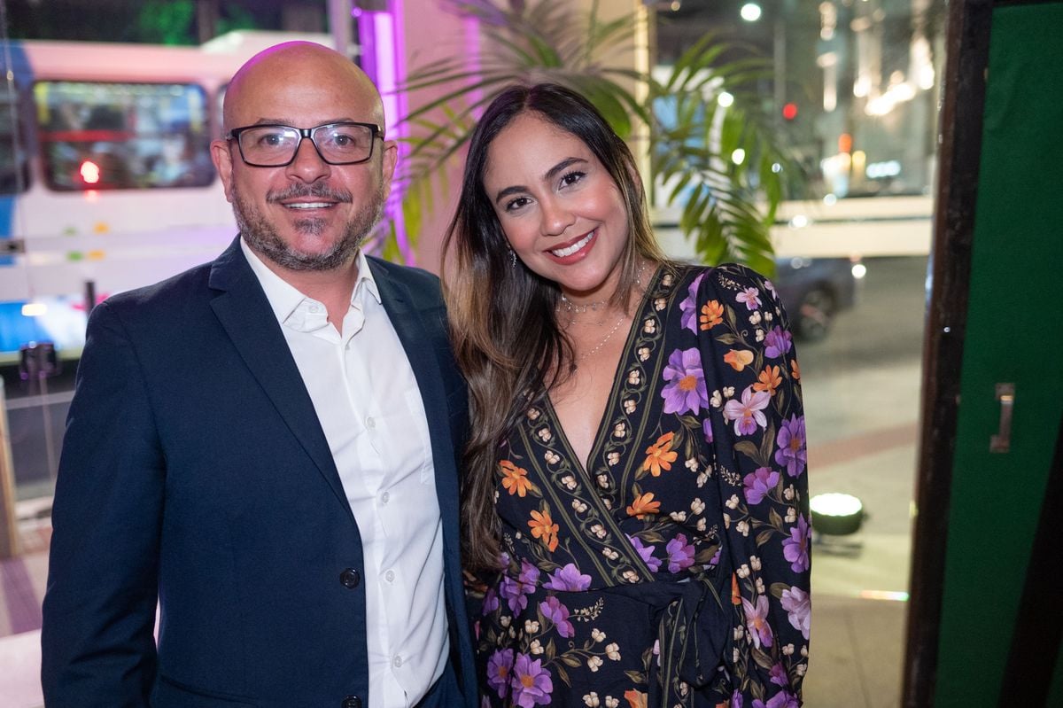 Vinicius Simões e Sarah Simões, representantes do Chay Suede (Capixaba de Valor)