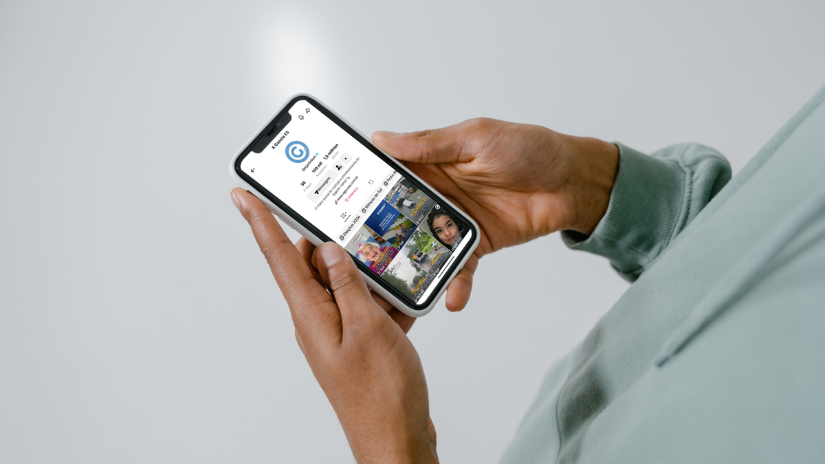 Perfil oficial de A Gazeta no TikTok