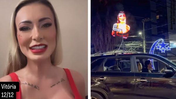Andressa Urach se apresenta em boate no ES e promete show inesquecível