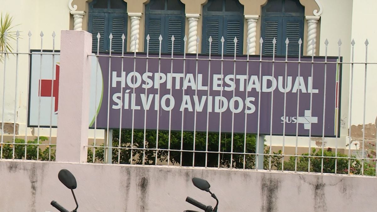 Fachada do Hospital Estadual Sílvio Avidos em Colatina