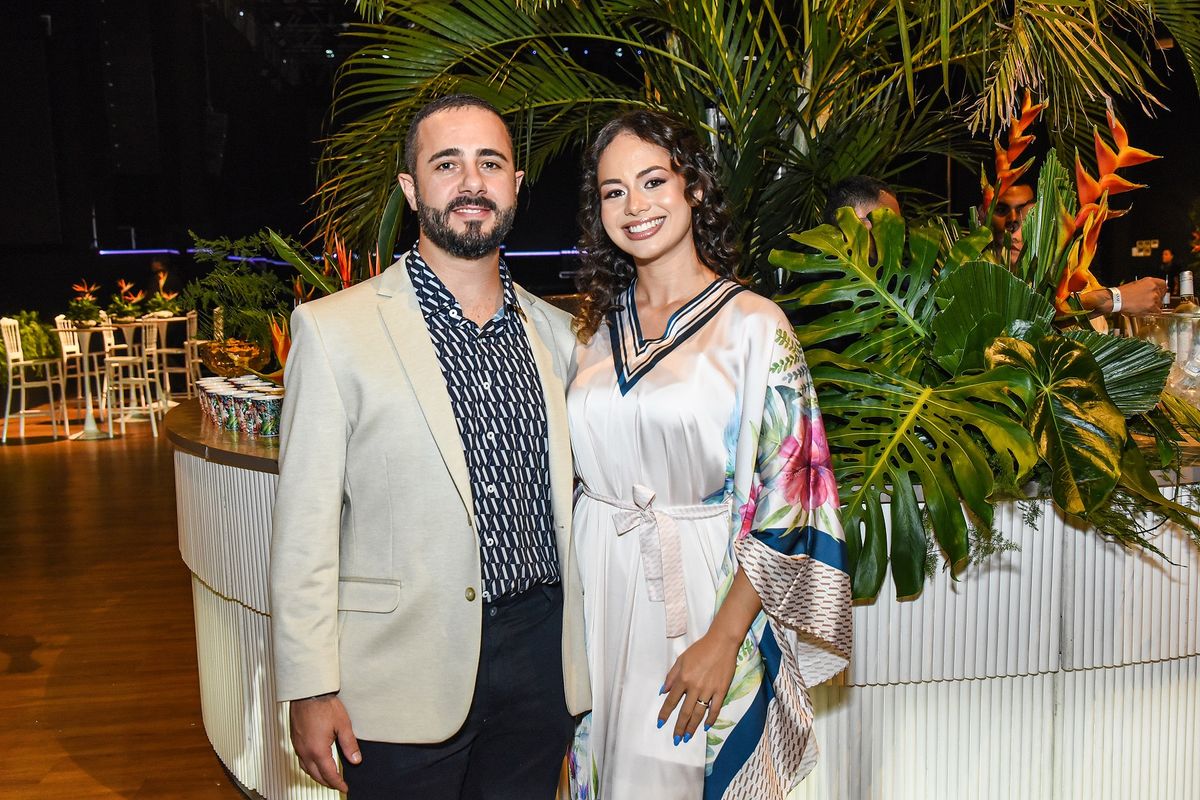 Fernando Basso e Vitoria Puntel