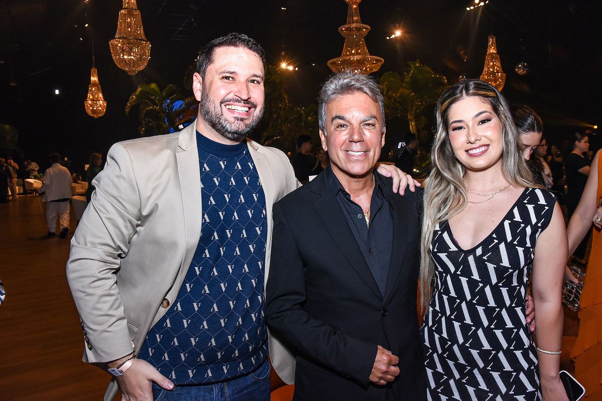 Lucas Giuberti, Ivan Aguilar e Paula Giuberti