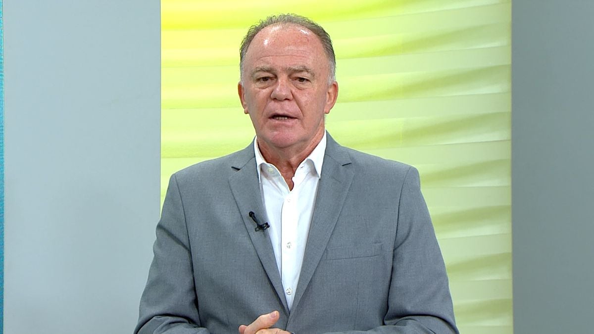 Renato Casagrande durante sua participação no Bom Dia ES