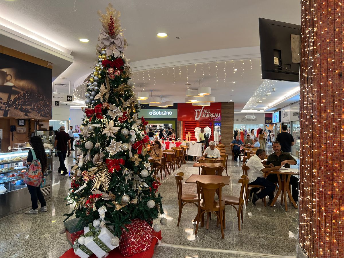 Centro da Praia Shopping ampliou horário de funcionamento para atender a demanda natalina