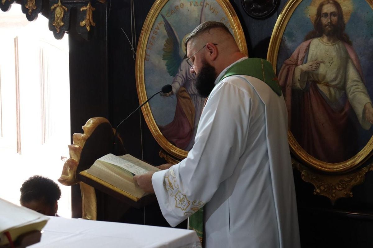 O frei Djalmo Fuck assumiu o posto de Guardião da Fraternidade e Reitor do Convento da Penha em janeiro de 2022 por Arquivo pessoal