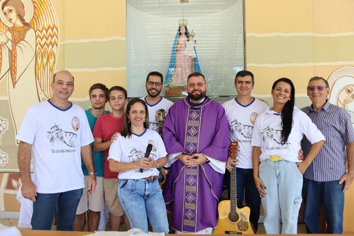 O frei Djalmo Fuck assumiu o posto de Guardião da Fraternidade e Reitor do Convento da Penha em janeiro de 2022 por Arquivo pessoal