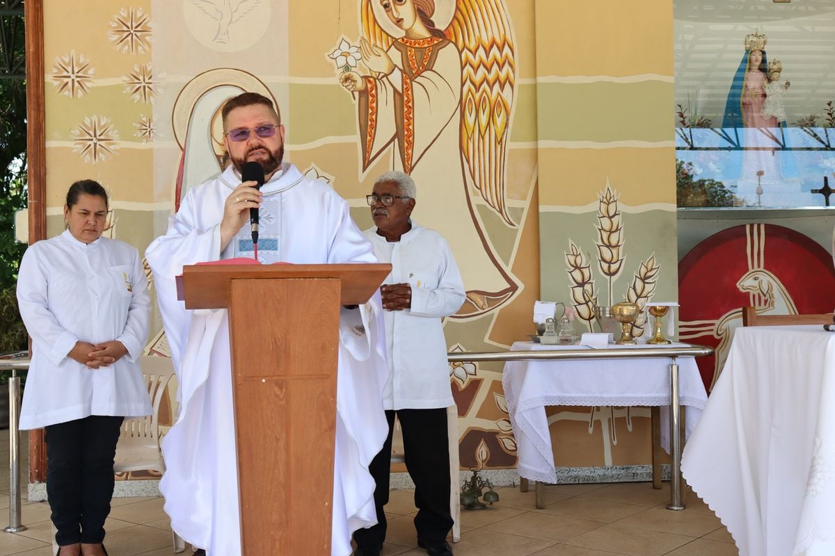 O frei Djalmo Fuck assumiu o posto de Guardião da Fraternidade e Reitor do Convento da Penha em janeiro de 2022 por Arquivo pessoal