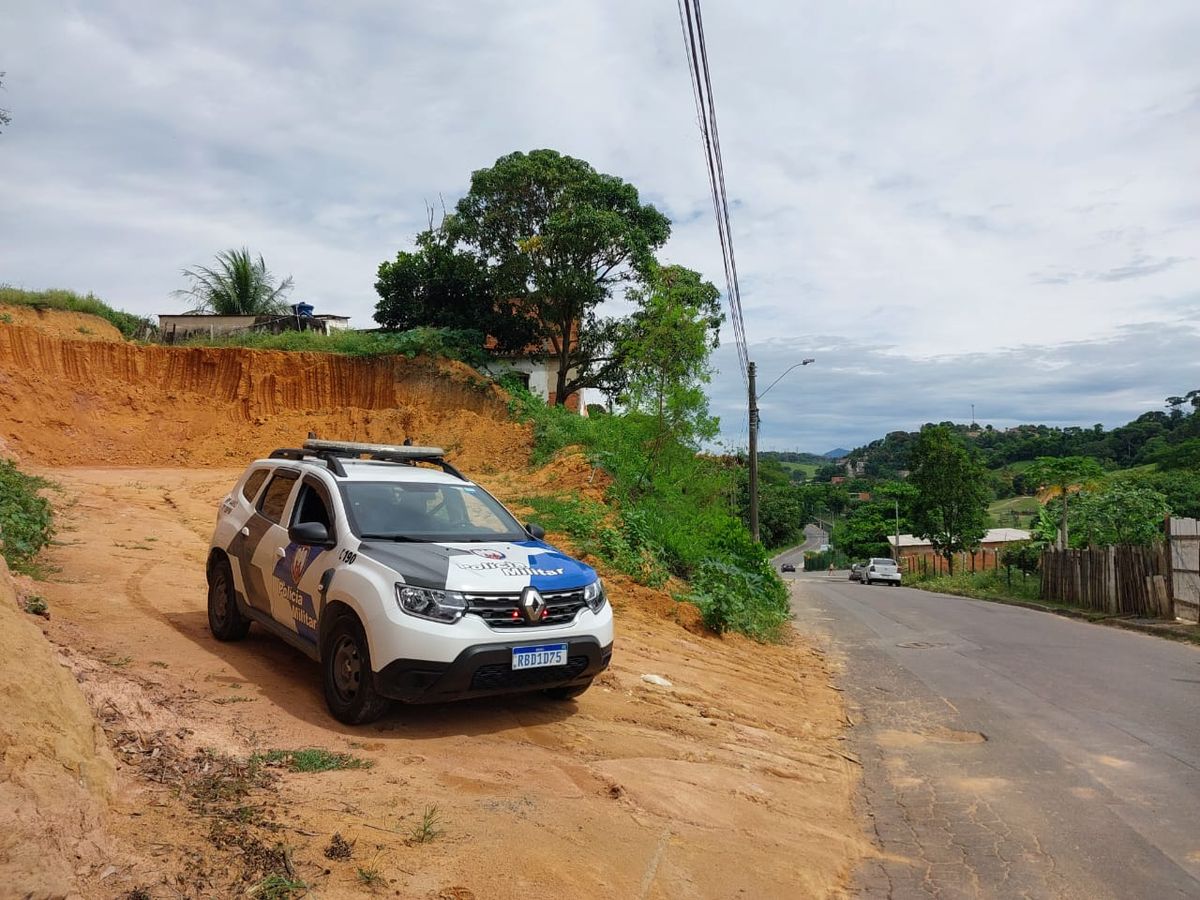 Local próximo de onde o corpo foi encontrado, em Flexal I