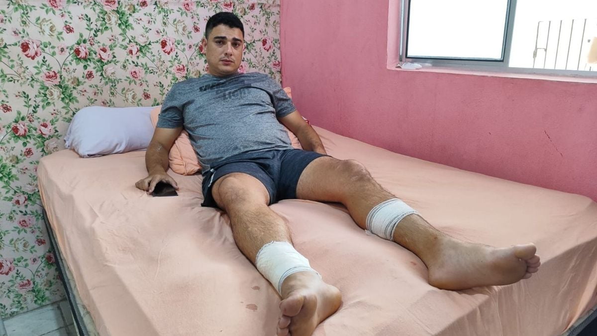 Hércules Montarroyos Neves, 36 anos, ferido na Festa de São Benedito