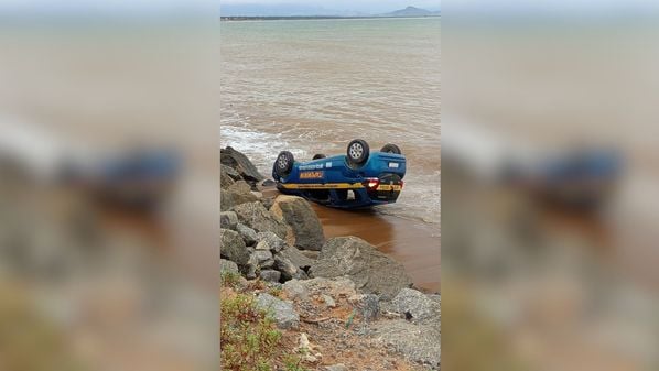 Acidente aconteceu durante aula de direção na Rodovia ES 060, nas proximidades da Ponte de Pontal, na tarde desta terça (17)