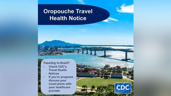 Centro de Controle e Prevenção de Doenças (CDC) fez uma publicação orientando principalmente as grávidas a reconsiderarem a vinda ao Estado