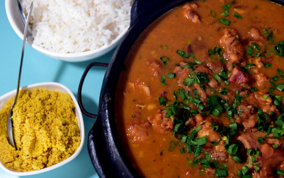 Galopé servido no Tulipas, em Jacaraipe