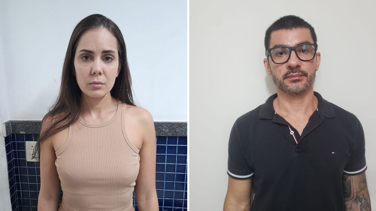  A dentista Gabriella Anacleto Kiefer, e o médico veterinário Thiago Oliveira do Nascimento, foram presos suspeitos de homicídio em Vila Velha.