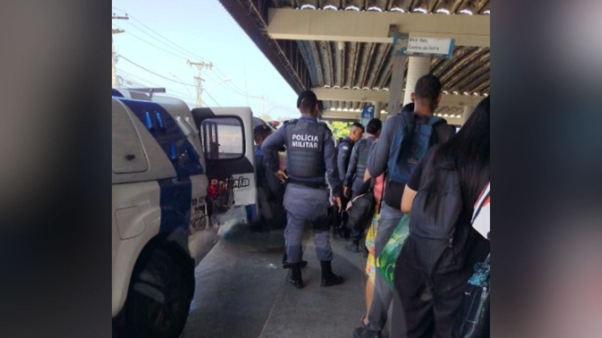 Mulher esfaqueou o marido dentro do Terminal de Laranjeiras na Serra.