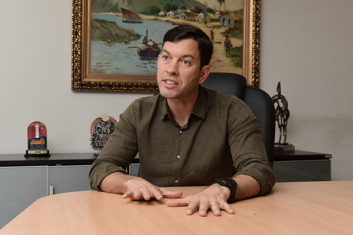 Arnaldinho Borgo (Podemos) concede entrevista após vitória nas eleições de 2024 por Fernando Madeira