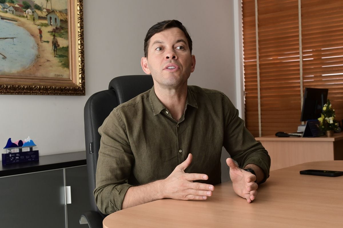 Arnaldinho Borgo (Podemos) concede entrevista após vitória nas eleições de 2024 por Fernando Madeira