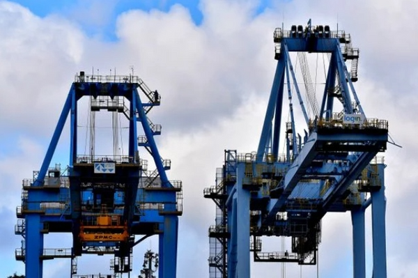 Operação no Porto de Capuaba, em Vila Velha